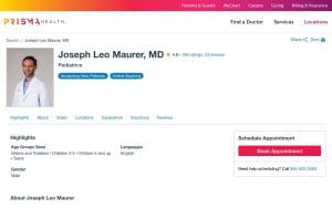 Joseph Leo Maurer, MD