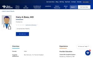 Dr. Gary A. Bass, MD