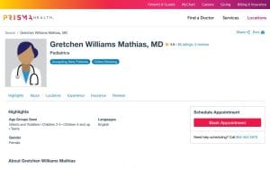 Gretchen Williams Mathias, MD
