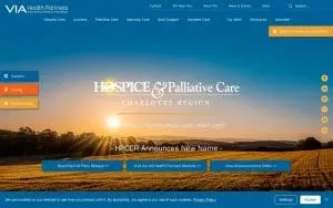 VIA Health Partners - Greenville website