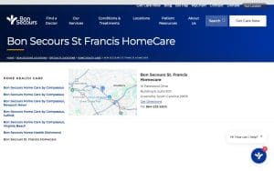 Bon Secours St. Francis Homecare