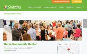 Berea Community Center website