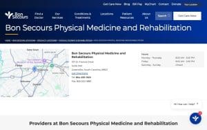 Bon Secours Physical Medicine and Rehabilitation