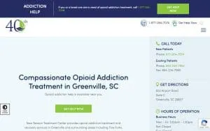 Greenville Metro Treatment Center website