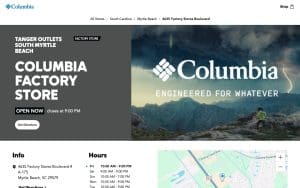 Columbia Factory Store