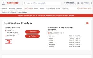 Mattress Firm Broadway