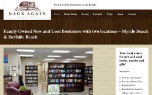 Back Again Bookshop - Surfside