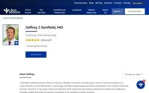 Jeffrey J Senfield, MD website
