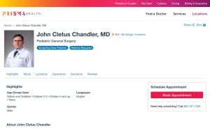 John Cletus Chandler, MD