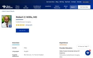 Robert G Willis, MD