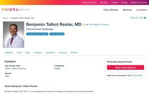 Benjamin Talbot Rester, MD