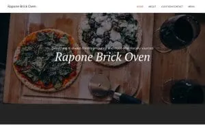Rapone Original Brick Oven website