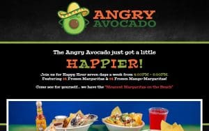 Angry avocado