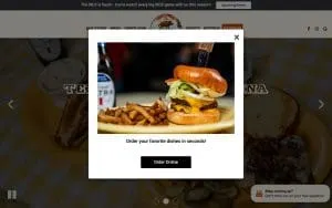The Javelina Texas Bar & Grill website
