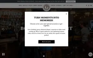 Pawleys Tap House & Grill website
