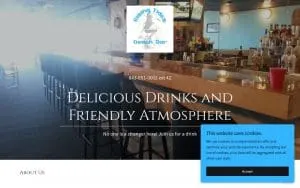Rising Tides Beach Bar website