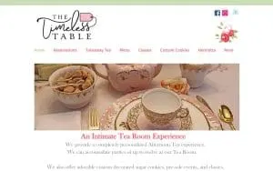 The Timeless Table website