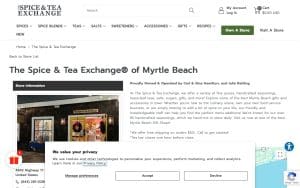 The Spice & Tea Exchange of Myrtle Beach