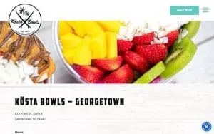 Kösta Bowls – Georgetown website