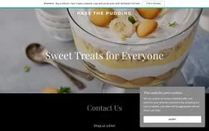 Pass The Pudding website