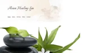 Asian Healing Spa of Myrtle Beach website