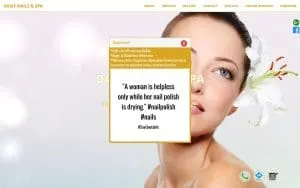 Daisy Nails & Spa of Myrtle Beach website