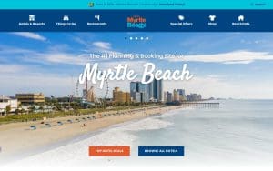 Myrtle beach of Conway