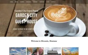 Garden City Guest House website