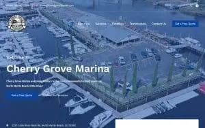 Cherry Grove Marina website
