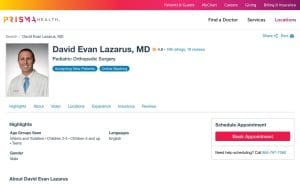 David Evan Lazarus, MD