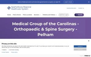 Medical Group of the Carolinas - Orthopaedic & Spine Surgery - Pelham
