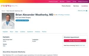 Brian Alexander Weatherby, MD