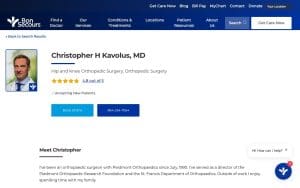 Christopher H Kavolus, MD