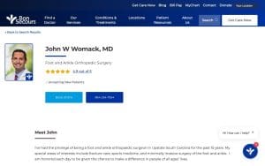 John W Womack III, MD