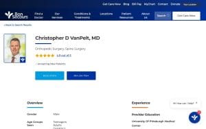 Christopher D VanPelt, MD
