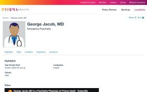 George M. Jacob, MD