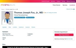 Thomas Joseph Fox, Jr., MD