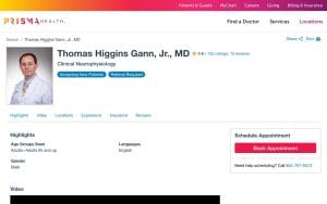 Thomas Higgins Gann, Jr., MD