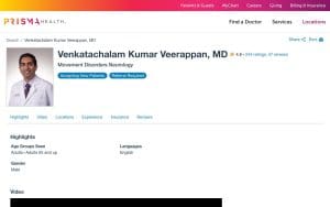 Venkatachalam Kumar Veerappan, MD