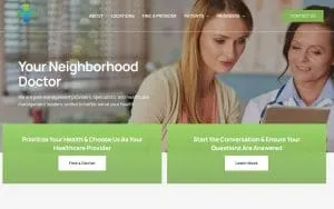 United Physician Group of Piedmont website
