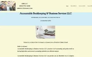 Accountable Bookkeeping & Business Services LLC website