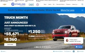 Starling Chevrolet Mt Pleasant Parts Center