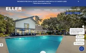 Eller Mount Pleasant Apartments website