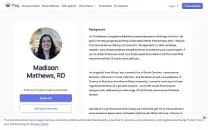 Madison Mathews, RD - Dietitian Nutritionist website