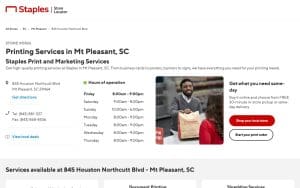 Staples Print & Marketing Services