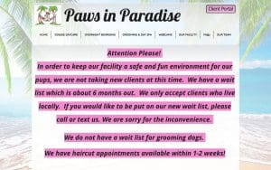 Paws in Paradise