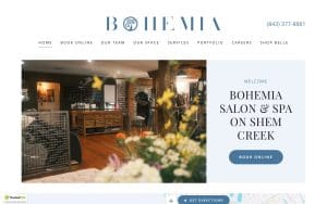 Bohemia Salon on Shem Creek