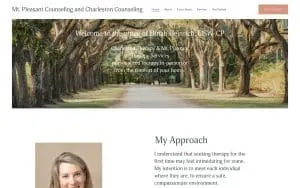 Dinah Heinrich, LISW Charleston and Mt. Pleasant Therapy & Counseling website