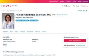 Allison Giddings Jackson, MD