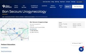 Bon Secours Urogynecology